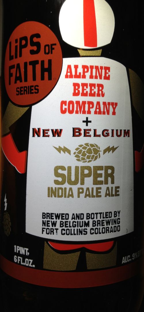 Super India Pale Ale Lips of Faith